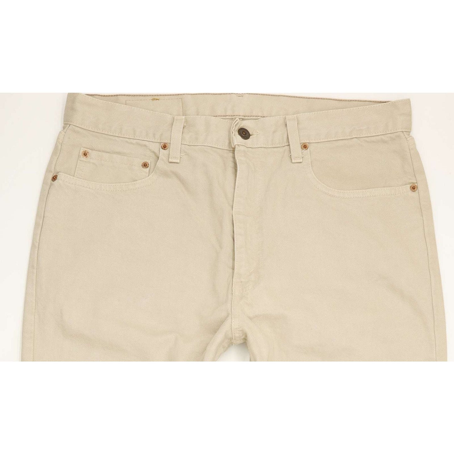 Levi's 615 Men Beige Straight Regular Jeans W36 L32