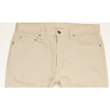 Levi's 615 Men Beige Straight Regular Jeans W36 L32