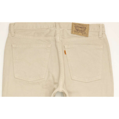 Levi's 615 Men Beige Straight Regular Jeans W36 L32