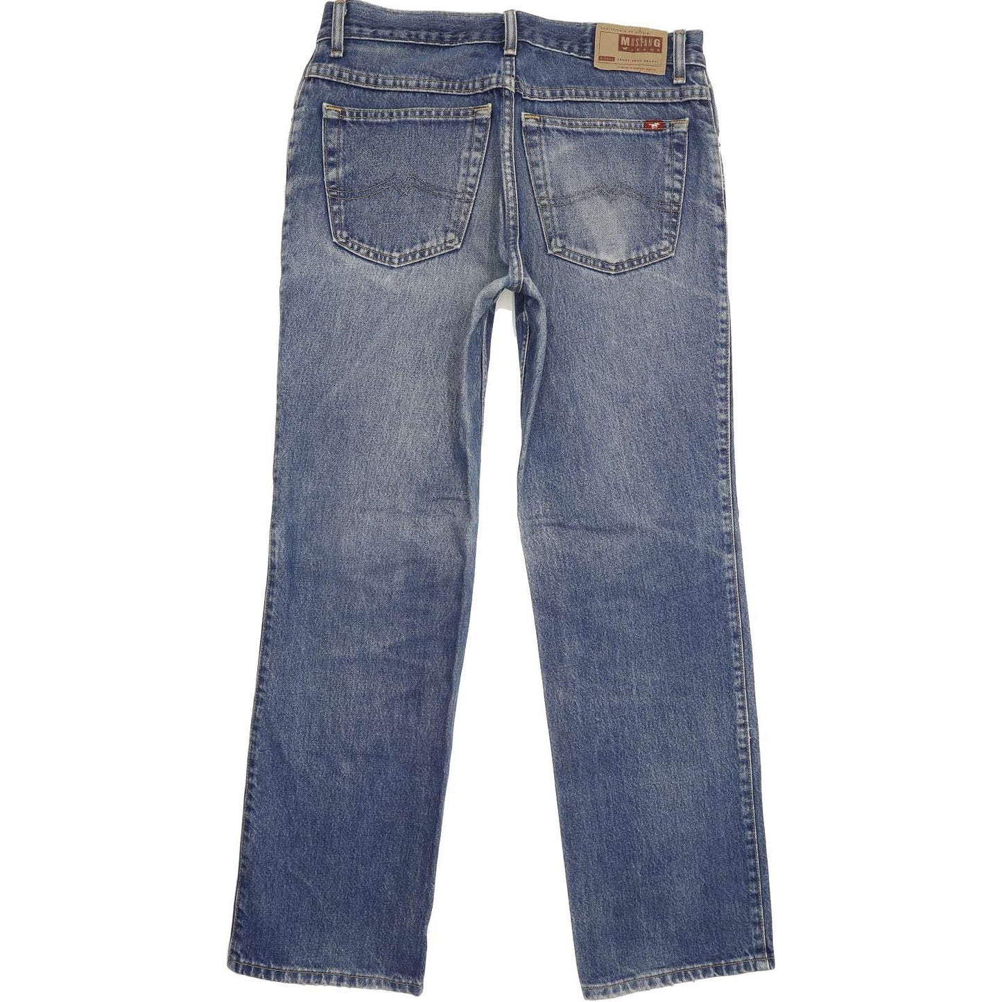 Mustang Men Blue Straight Regular Jeans W33 L30