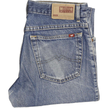 Mustang Men Blue Straight Regular Jeans W33 L30