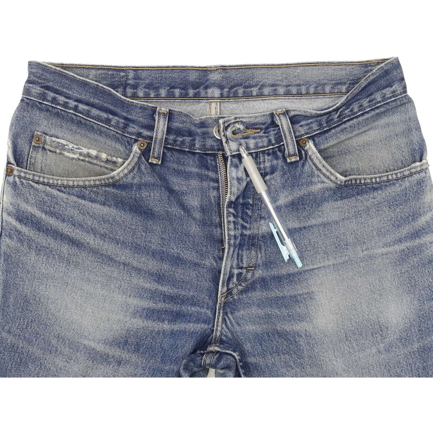 Mustang Men Blue Straight Regular Jeans W33 L30