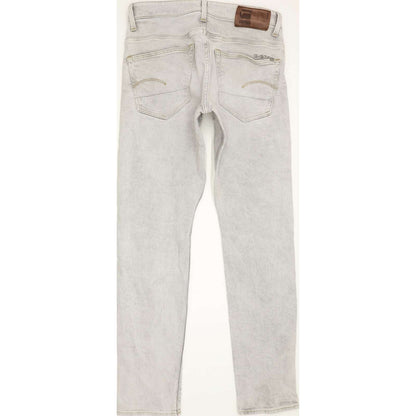 G-Star 3301 Men Grey Tapered Regular Stretch Jeans W30 L32