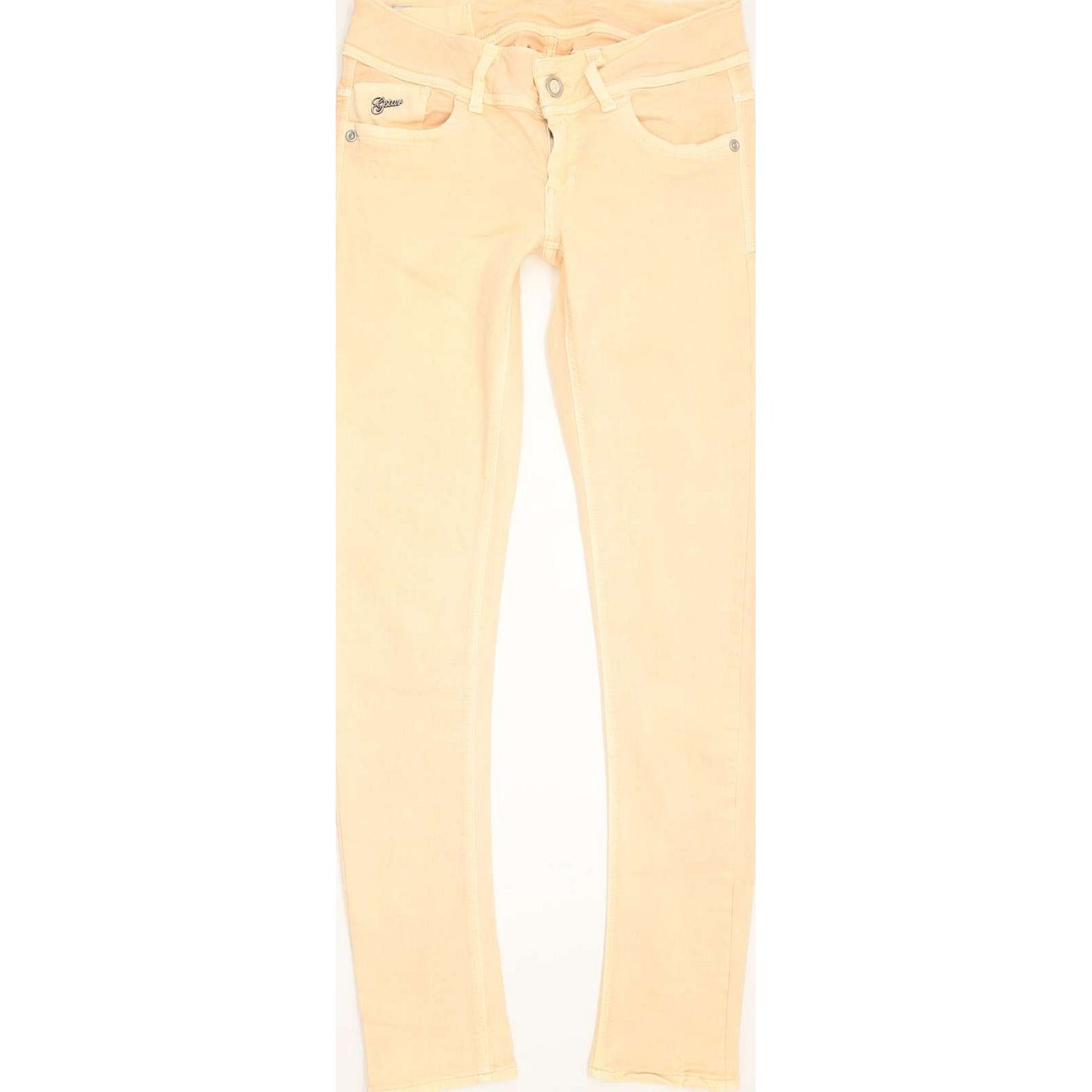 G-Star Orange Women Skinny Slim Stretch Jeans W25 L29