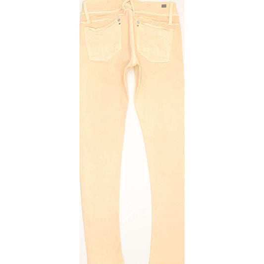 G-Star Orange Women Skinny Slim Stretch Jeans W25 L29