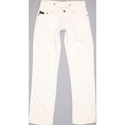 G-Star Midge Women White Straight Slim Stretch Jeans W26 L28