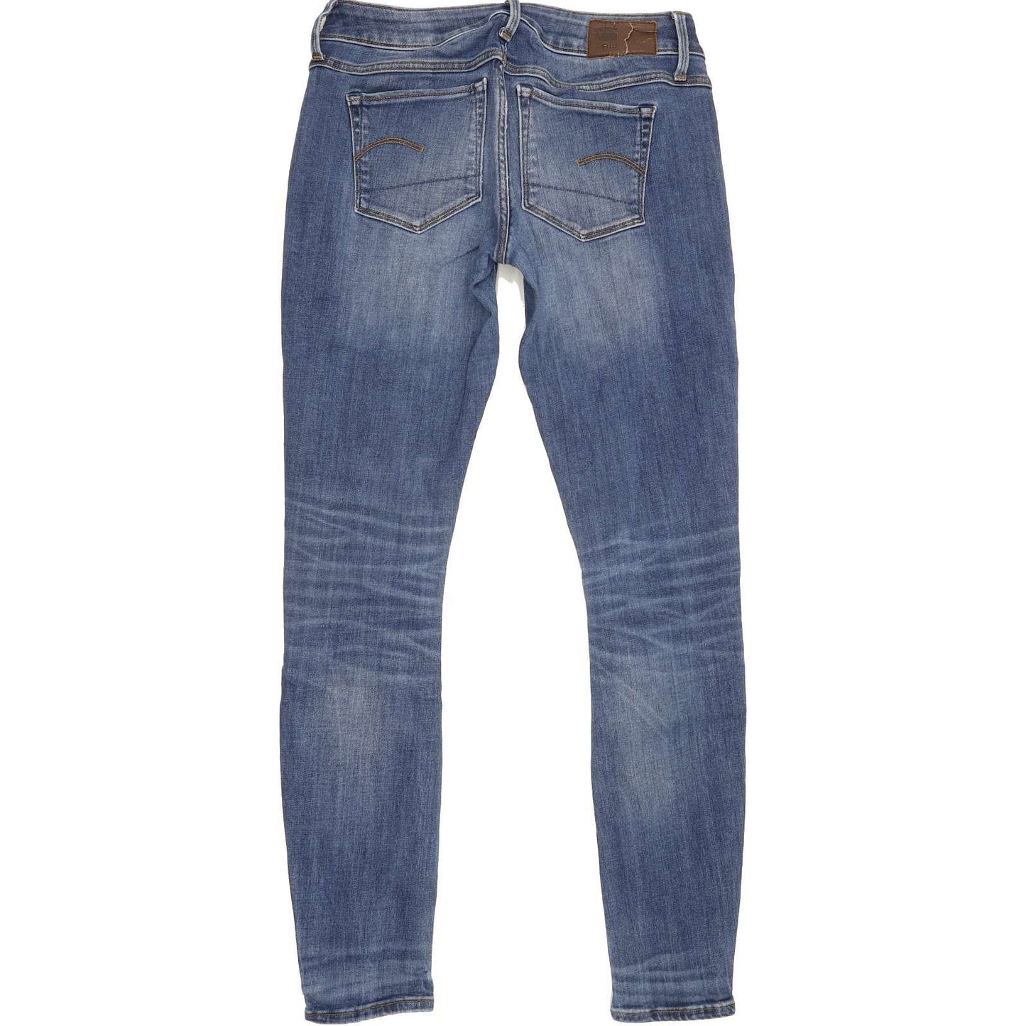 G-Star 3301 Deconst Women Blue Skinny Slim Stretch Jeans W27 L29