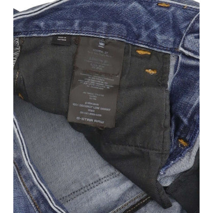 G-Star 3301 Deconst Women Blue Skinny Slim Stretch Jeans W27 L29