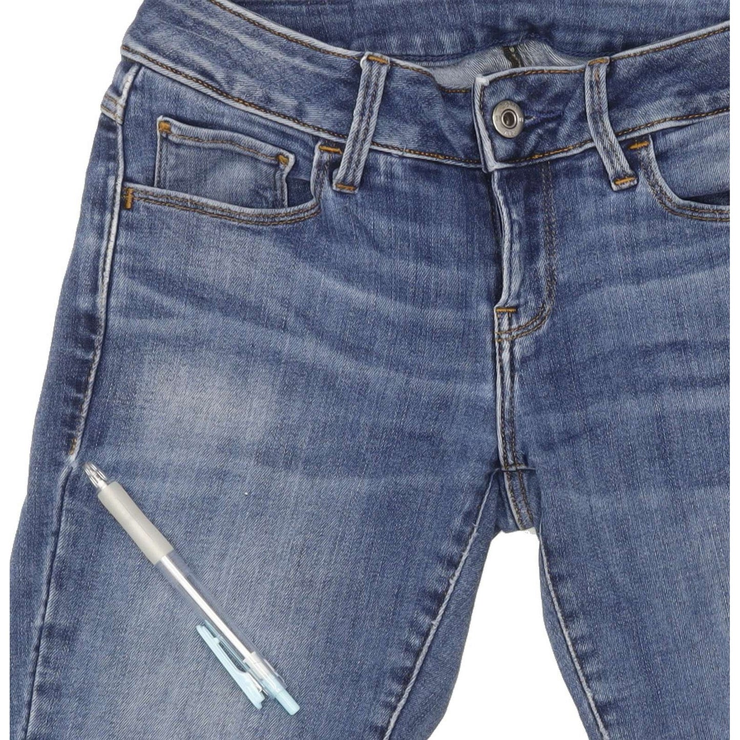 G-Star 3301 Deconst Women Blue Skinny Slim Stretch Jeans W27 L29