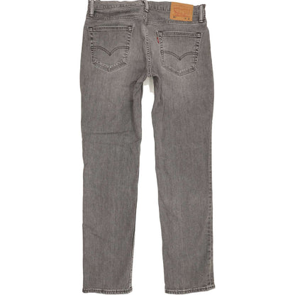 Levi's 511 Men Grey Straight Slim Stretch Jeans W34 L31