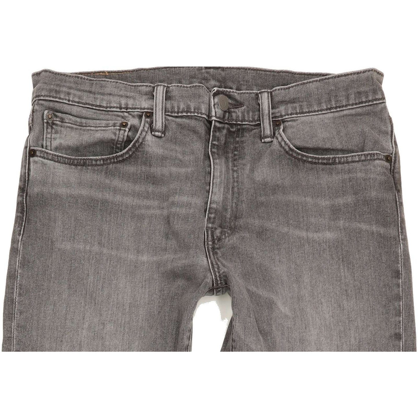 Levi's 511 Men Grey Straight Slim Stretch Jeans W34 L31