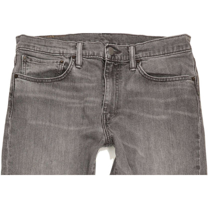 Levi's 511 Men Grey Straight Slim Stretch Jeans W34 L31