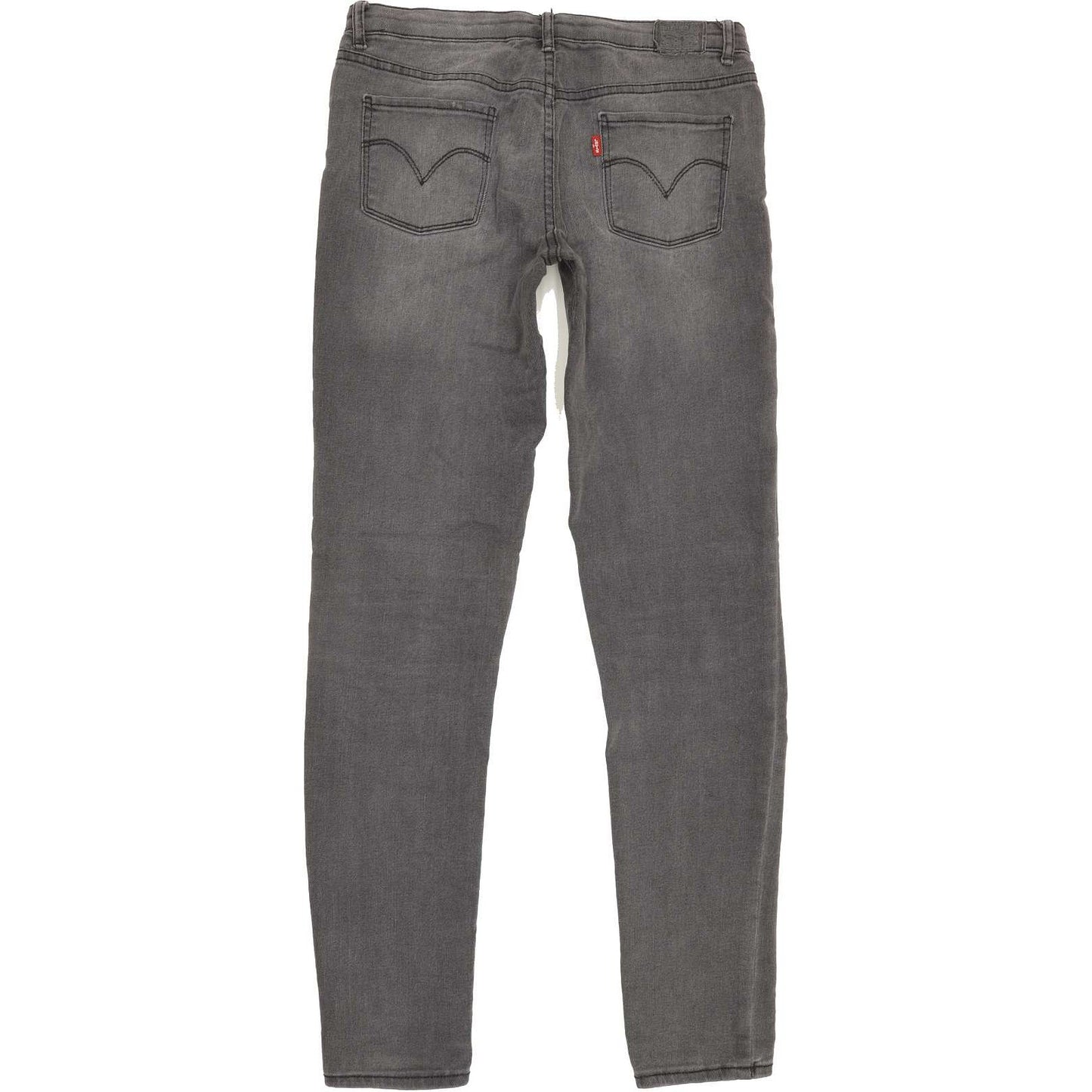 Levi's 711 Women Grey Skinny Slim Stretch Jeans W26 L30