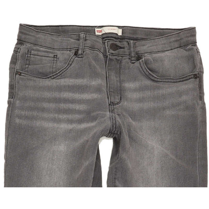 Levi's 711 Women Grey Skinny Slim Stretch Jeans W26 L30
