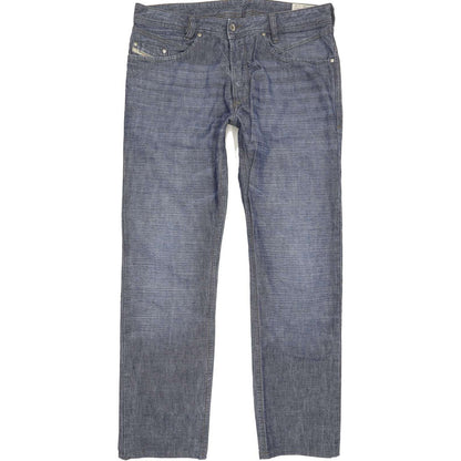 Diesel Iakop SR88Q Men Blue Tapered Slim Jeans W32 L29