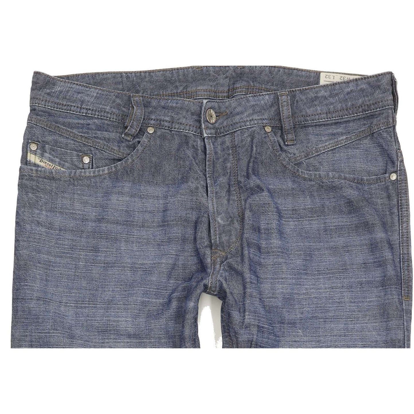 Diesel Iakop SR88Q Men Blue Tapered Slim Jeans W32 L29