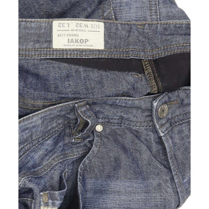 Diesel Iakop SR88Q Men Blue Tapered Slim Jeans W32 L29