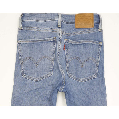 Levi's Mile High Rise Women Blue Skinny Stretch Jeans W24 L27