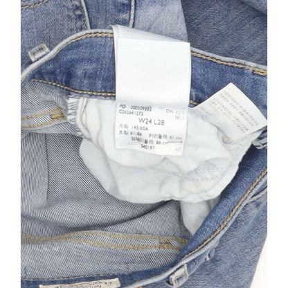 Levi's Mile High Rise Women Blue Skinny Stretch Jeans W24 L27