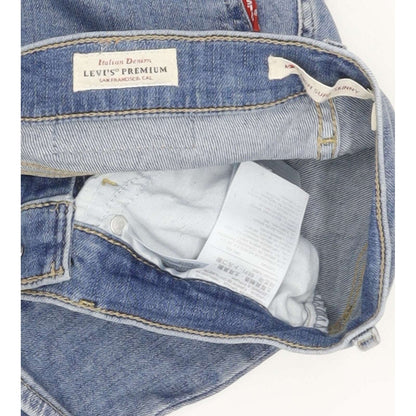 Levi's Mile High Rise Women Blue Skinny Stretch Jeans W24 L27