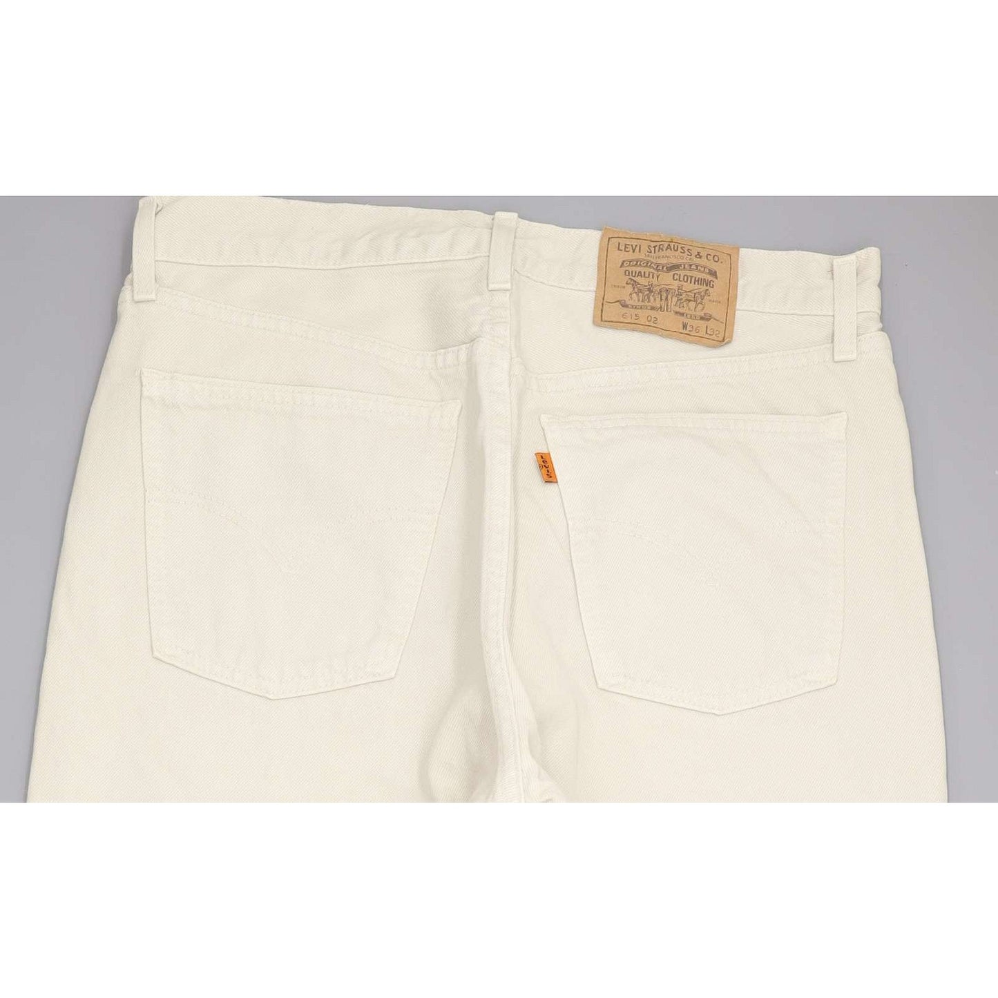 Levi's 615 Men Beige Straight Regular Jeans W35 L28