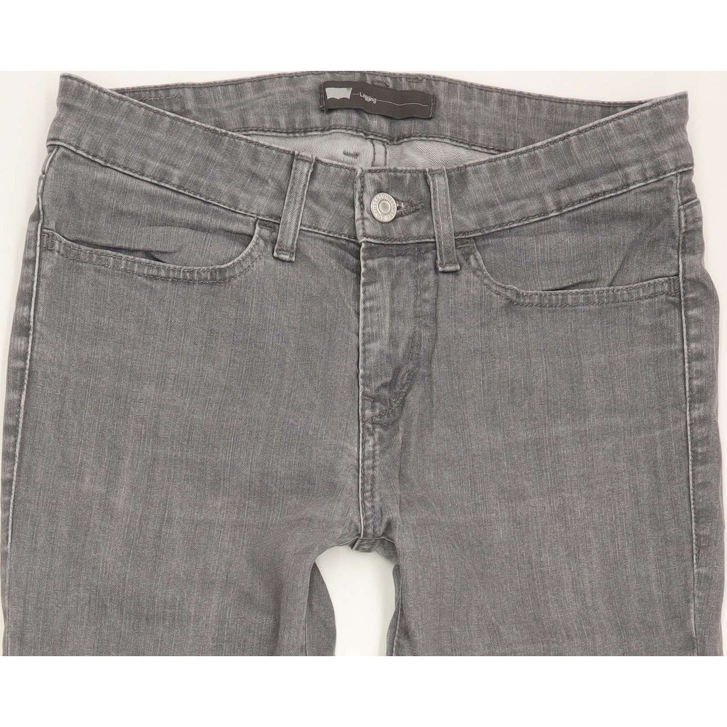 Levi's Legging Women Grey Skinny Slim Stretch Jeans W28 L28