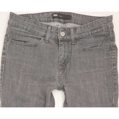 Levi's Legging Women Grey Skinny Slim Stretch Jeans W28 L28