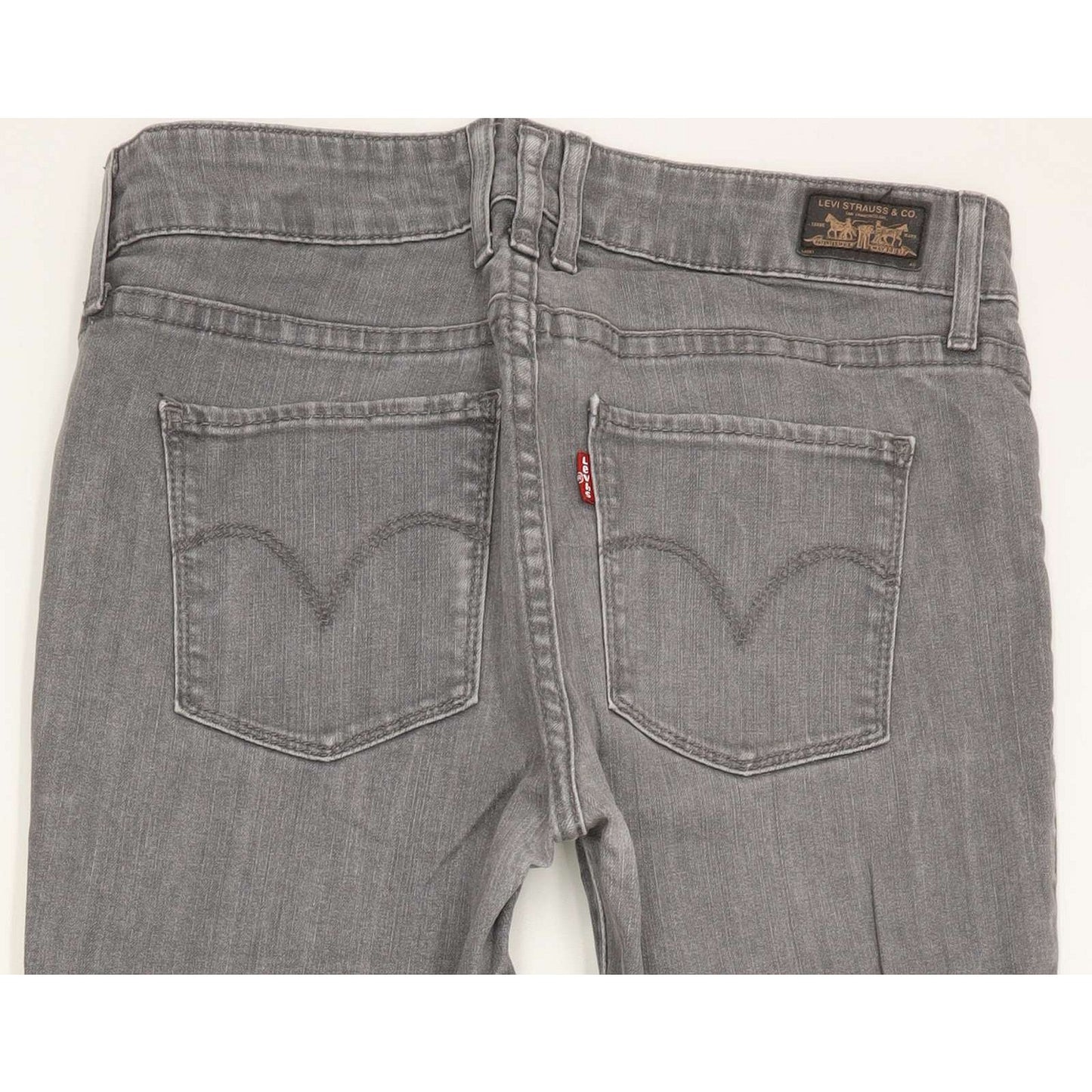 Levi's Legging Women Grey Skinny Slim Stretch Jeans W28 L28