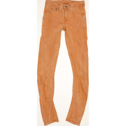 G-Star Orange Arc 3D Women Skinny Slim Stretch Jeans W27 L32