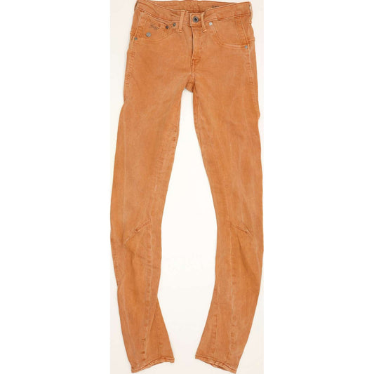 G-Star Orange Arc 3D Women Skinny Slim Stretch Jeans W27 L32