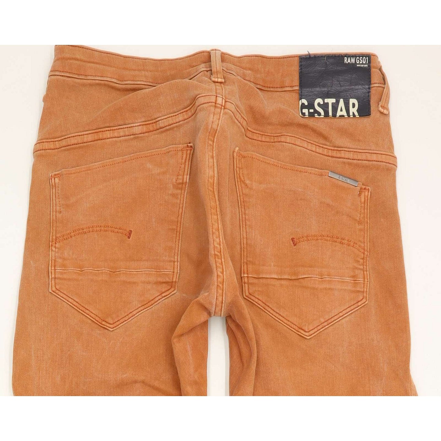 G-Star Orange Arc 3D Women Skinny Slim Stretch Jeans W27 L32