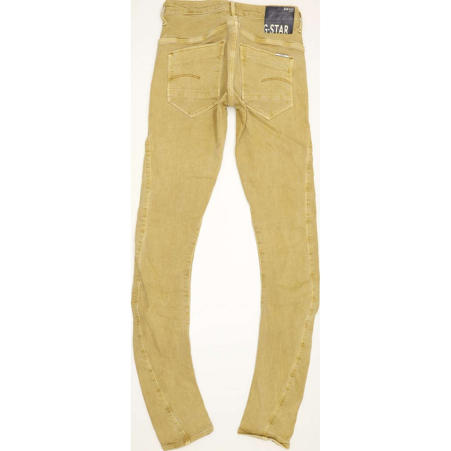 G-Star Arc 3D Women Yellow Skinny Slim Stretch Jeans W26 L32