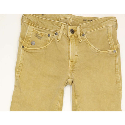 G-Star Arc 3D Women Yellow Skinny Slim Stretch Jeans W26 L32