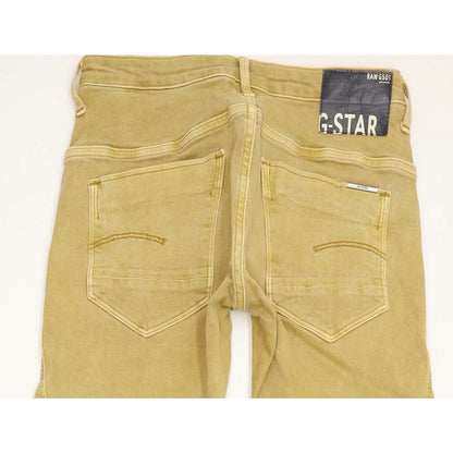 G-Star Arc 3D Women Yellow Skinny Slim Stretch Jeans W26 L32