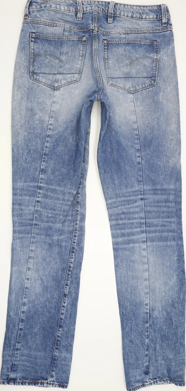 G-Star Lanc 3D High Women Blue Straight Slim Jeans W31 L34