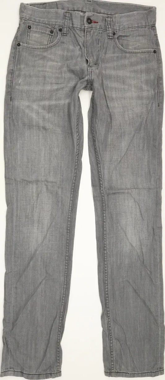 Levi's 511 Men Grey Straight Slim Jeans W30 L32
