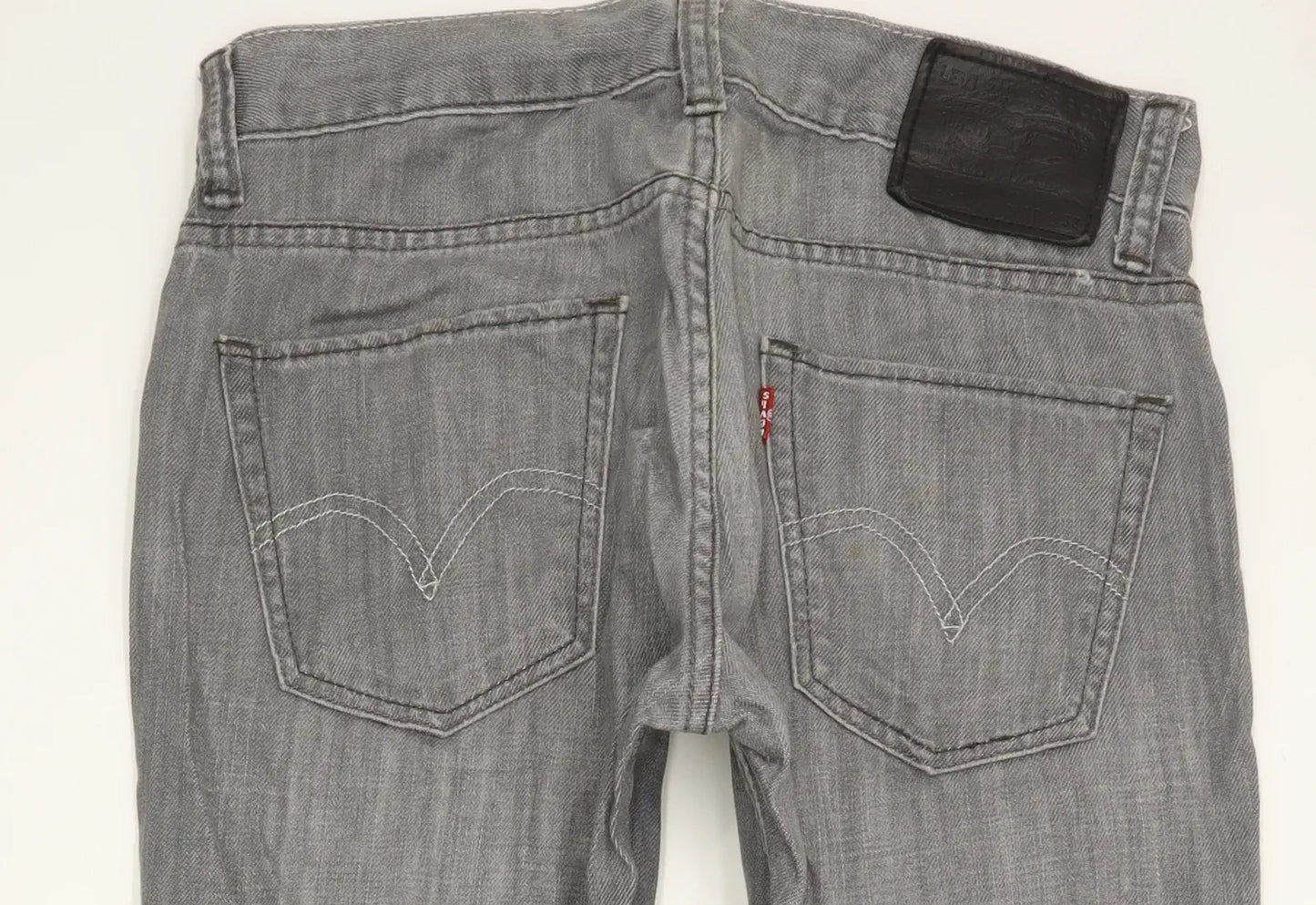 Levi's 511 Men Grey Straight Slim Jeans W30 L32