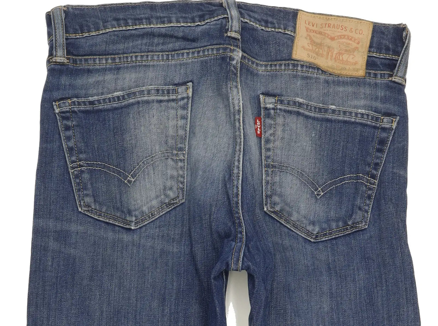 Levi's 510 Men Blue Skinny Slim Stretch Jeans W29 L30
