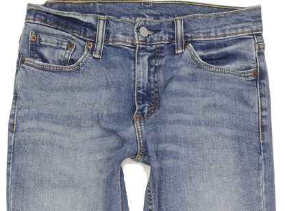 Levi's 511 Men Blue Straight Slim Stretch Jeans W30 L32