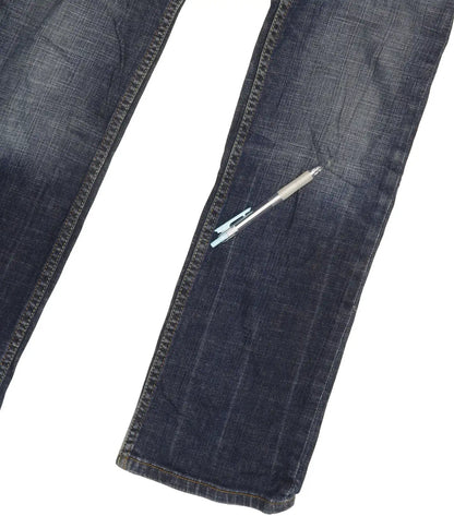 Levi's 627 Women Blue Straight Regular Stretch Jeans W30 L30