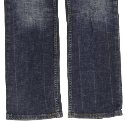 Levi's 627 Women Blue Straight Regular Stretch Jeans W30 L30