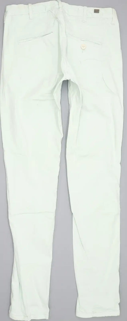 G-Star Mint Colour Women Tapered Slim Chino Stretch Jeans W26 L32