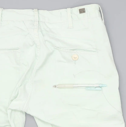 G-Star Mint Colour Women Tapered Slim Chino Stretch Jeans W26 L32