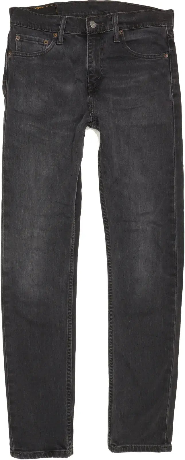 Levi's 510 Men Black Skinny Slim Stretch Jeans W29 L31