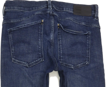 G-Star Lhana Men Blue Skinny Slim Stretch Jeans W30 L33