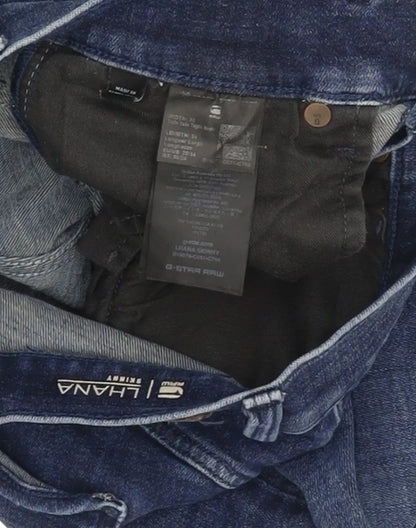 G-Star Lhana Men Blue Skinny Slim Stretch Jeans W30 L33