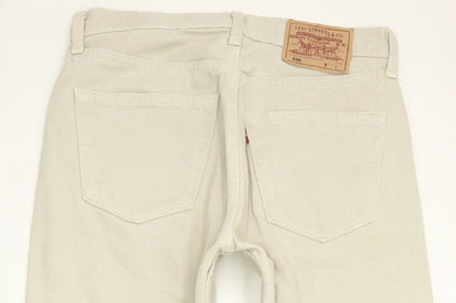 Levi's 501 MAde in USA Men Beige Straight Regular Jeans W31 L35
