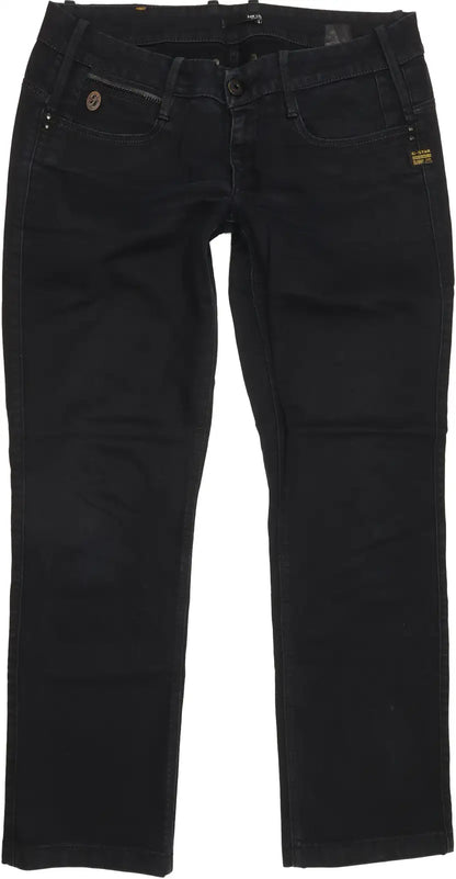 G-Star Brooke Women Navy Straight Regular Stretch Jeans W32 L28