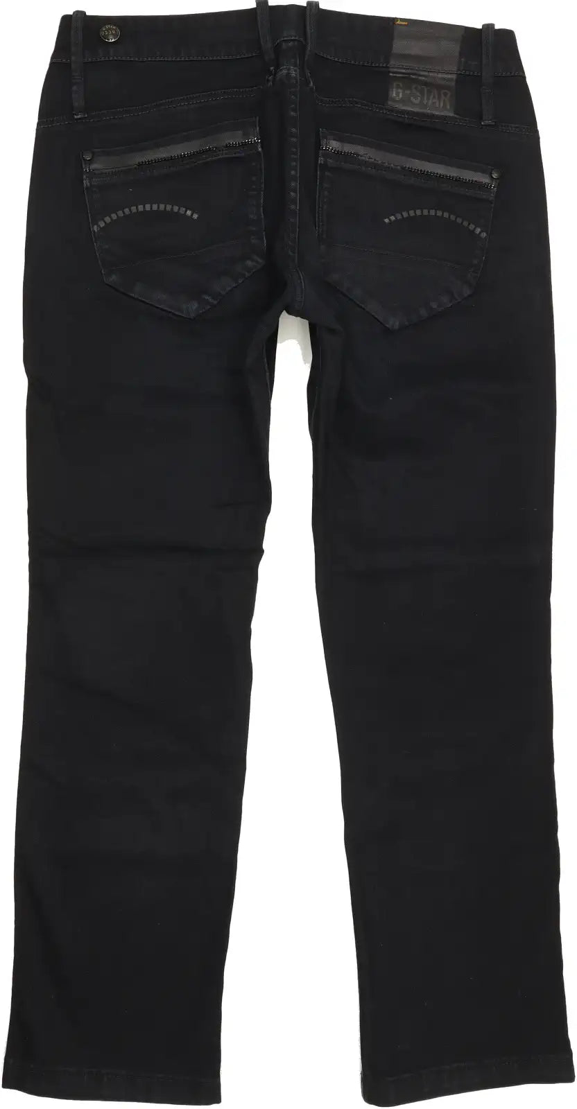 G-Star Brooke Women Navy Straight Regular Stretch Jeans W32 L28