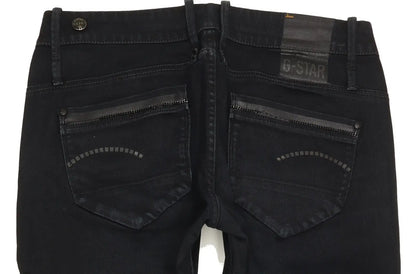 G-Star Brooke Women Navy Straight Regular Stretch Jeans W32 L28